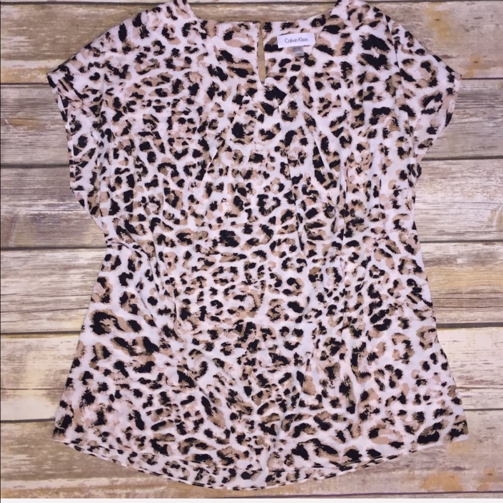 Calvin Klein predator print top